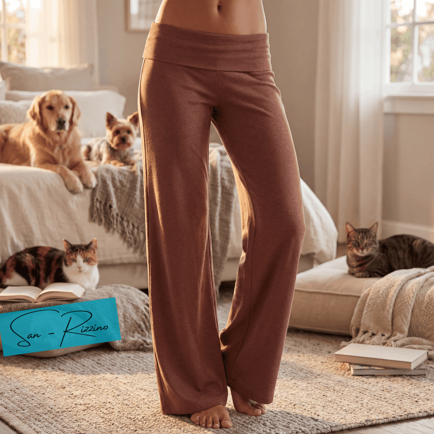 The ULTRA VIRAL Coral Pants