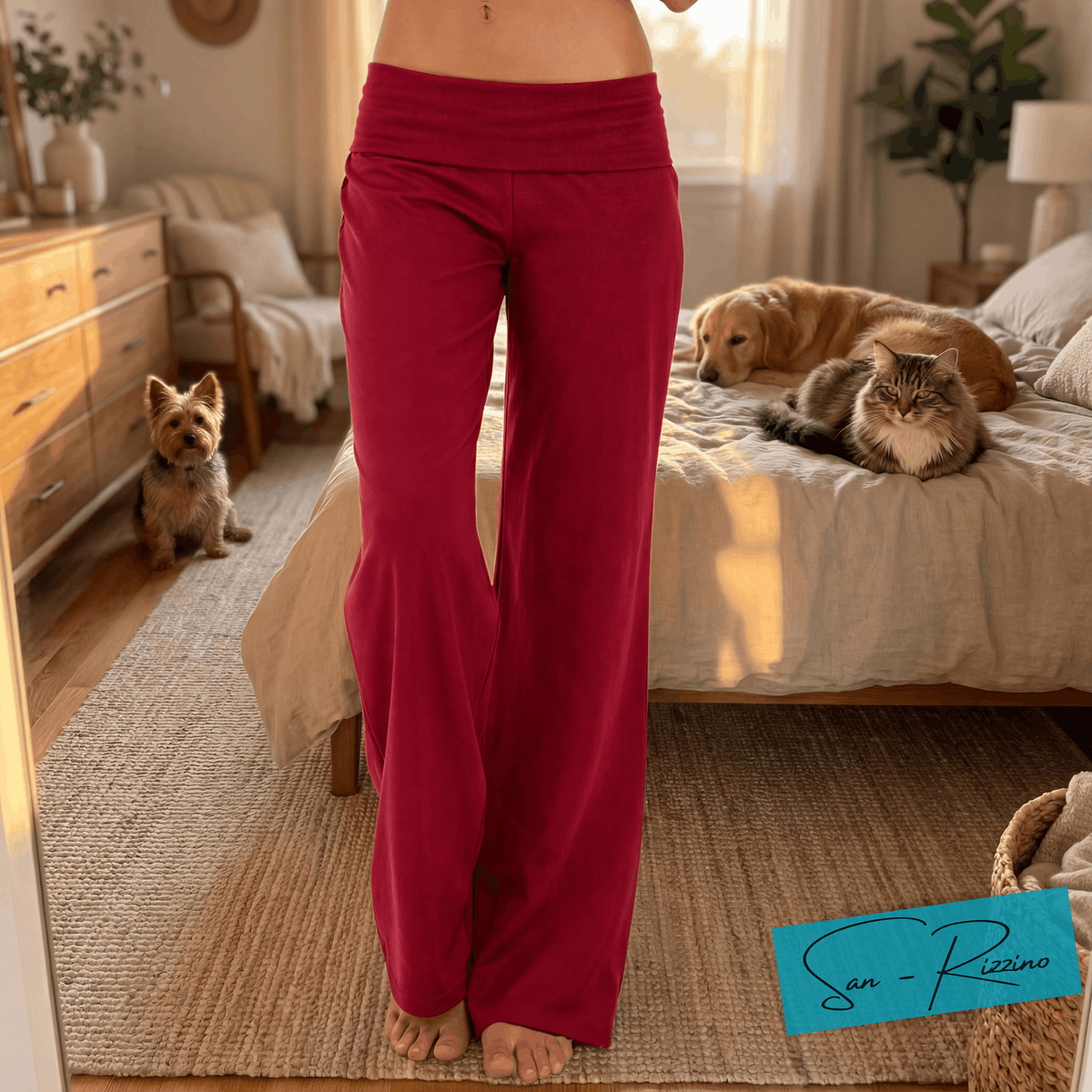 The ULTRA VIRAL Coral Pants